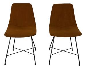 Vintage Chairs by Augusto Bozzi for Saporiti Italia, 1950s, Set of 2