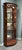 Brown Henredon Lacquered Mahogany Bunching Curio Display Cabinets, a Pair For Sale - Image 8 of 18