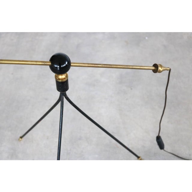 Vintage Floor Lamp in Brass, 1960s For Sale - Image 6 of 11
