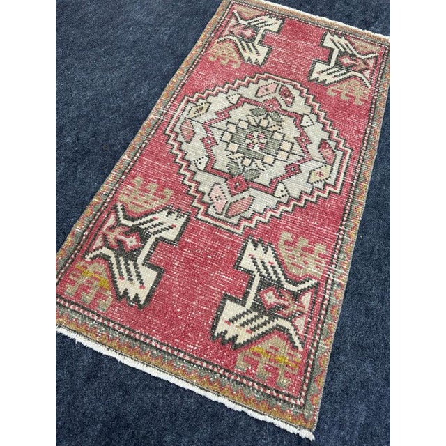 Early 21st Century Turkish Yastik Rug 1'8" x 3'2" For Sale - Image 5 of 5
