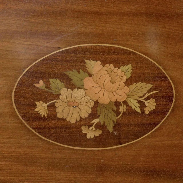 Wood Edwardian Mahogany Drinks Tray For Sale - Image 7 of 9