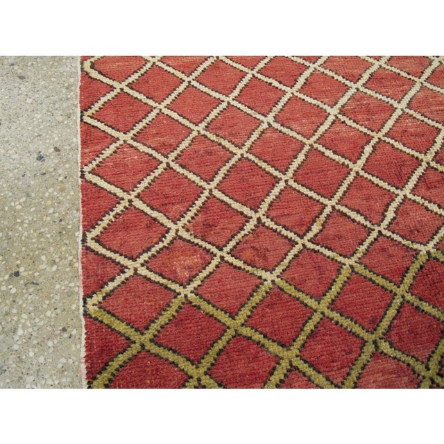 Mid 20th Century Galerie Shabab Collection Mid-20th Century Turkish Anatolian Rug For Sale - Image 5 of 9