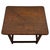 A handsome 19th-century English side table, finely crafted from oak and distinguished by its substantial square legs,...