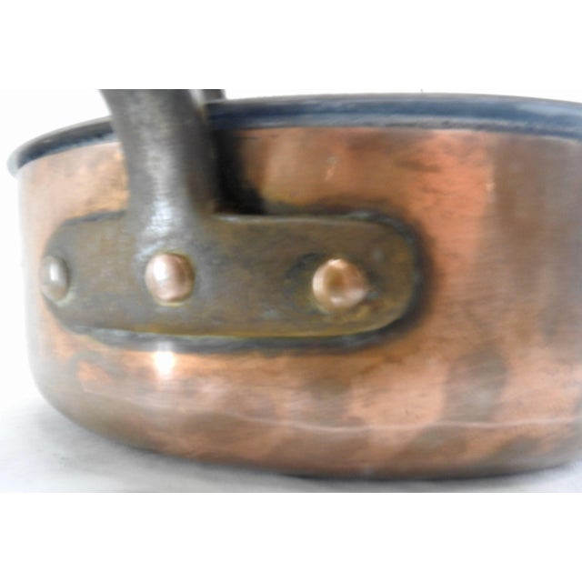 Early 19th Century Early 19th Century French Copper Frying Pan With Lid For Sale - Image 5 of 7