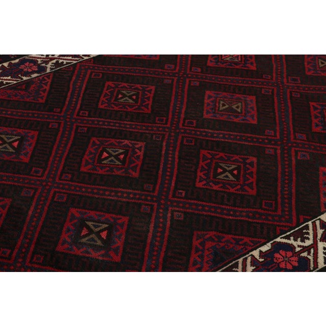 Rug & Kilim Rug & Kilim’s Baluch Tribal Rug With Colorful Geometric Patterns For Sale - Image 4 of 7