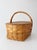 Farmhouse Vintage Wicker Picnic Basket For Sale - Image 3 of 13