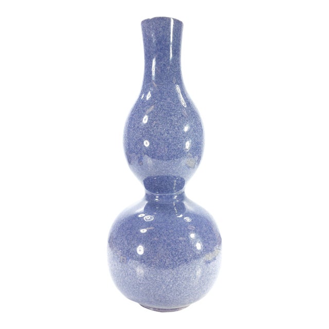 Chinese Double Gourd Purple Vase For Sale