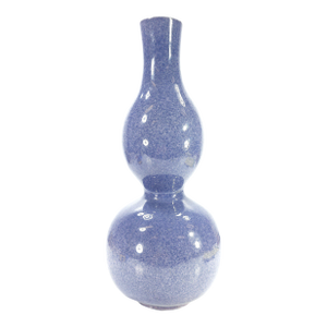 Chinese Double Gourd Purple Vase