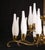 Stilnovo Brass 18 Light Chandelier, 1950s For Sale - Image 6 of 13