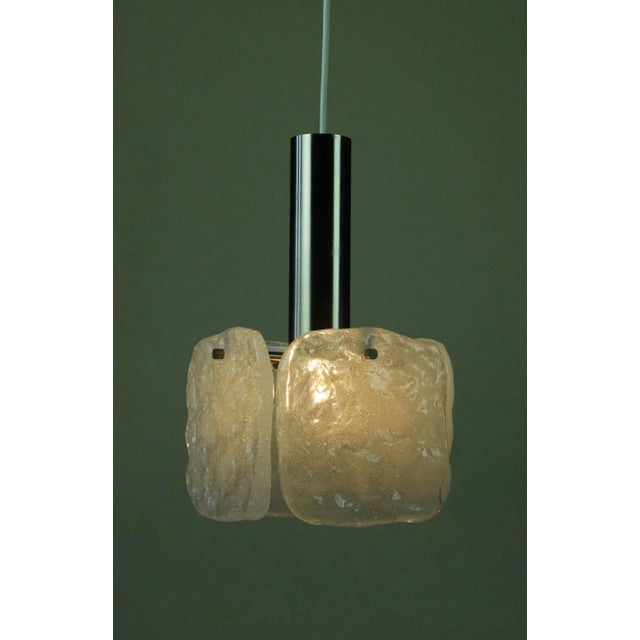1970s Traunstein Pendant Lamp by J. T. Kalmar for Kalmar Franken Kg, 1974 For Sale - Image 5 of 11