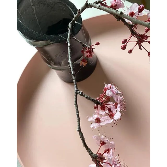 Modern Modern Abstract Vase in Italian Marble For Sale - Image 3 of 7