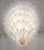 21st Century Opaline Palmette Chandelier by Fabio LTD For Sale - Image 9 of 9