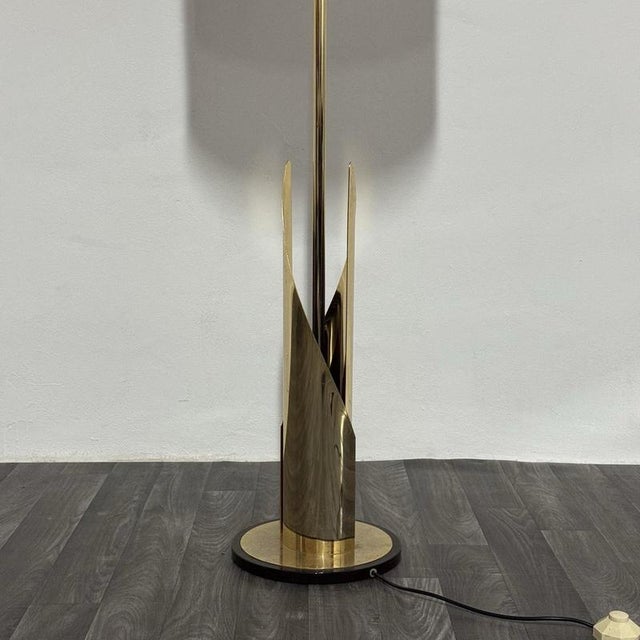 Hollywood Regency Hollywood Regency Floor Lamp, 1970s For Sale - Image 3 of 11
