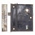 Antique Right Swing Cast Iron Door Rim Lock For Sale