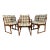 Mid 20th Century Set of Six Danish Mid-Century Modern Teak Sled Leg Dining Chairs by Art Furn For Sale