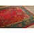 1920s Red Rust Floral Antique Chinese Art Deco Rug 9'x11' 8'' Woven Wool Carpet For Sale - Image 4 of 9