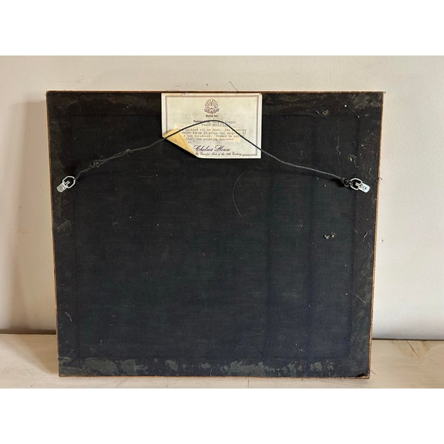 Vintage Realistic Fruit Still Life Oil Painting on Wood Panel in Gold Leaf Frame For Sale In Philadelphia - Image 6 of 7