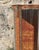 French Louis XV style display case - 19th century. French; 19th century; veneered in exotic wood and other woods; marble...