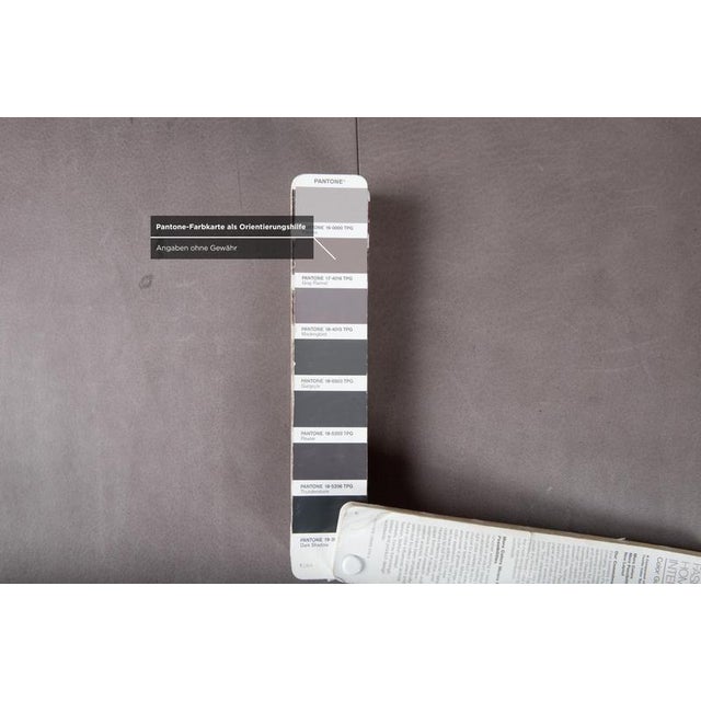 Grey Leather Bench from Koinor For Sale - Image 6 of 13