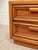 Mid 20th Century Pair of Boho Two Drawer Oak Nightstands For Sale - Image 5 of 12