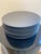 Black Villeroy & Boch Porcelain Rock Pasta Bows and Plate - Set of 20 For Sale - Image 8 of 11