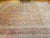 Textile Vintage Persian Tabriz Rug, Hand-Knotted Wool, Floral Pattern, Pale Apricot & Burgundy, 10x13 For Sale - Image 7 of 16