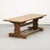 Wood Antique Rustic Farmhouse Refectory Coffee Table in Solid Oak For Sale - Image 7 of 9