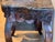 19th Century Walnut Console With Serpentine Marble Top For Sale - Image 9 of 10