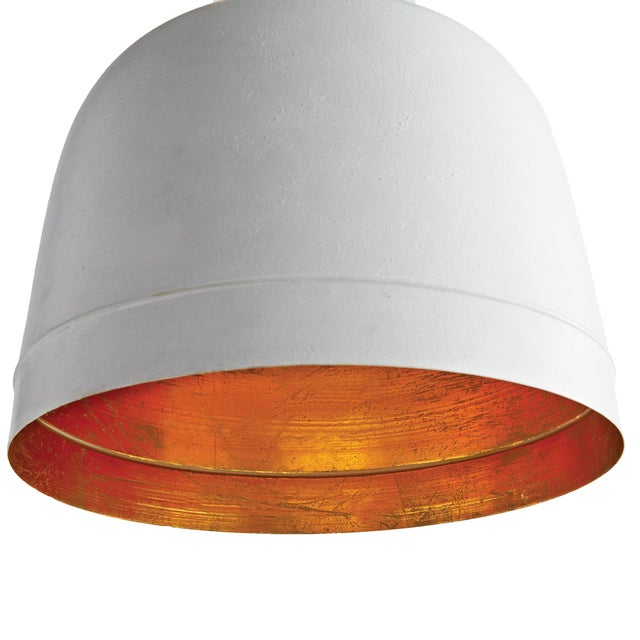 Farmhouse Claudette Dome Pendant For Sale - Image 3 of 4