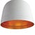 Farmhouse Claudette Dome Pendant For Sale - Image 3 of 4