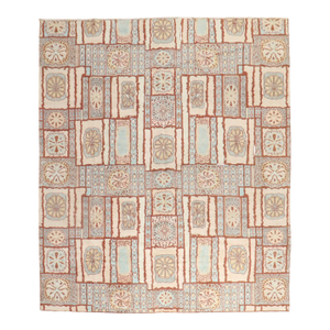 Zabihi Collection North African European Influenced Deco Carpet