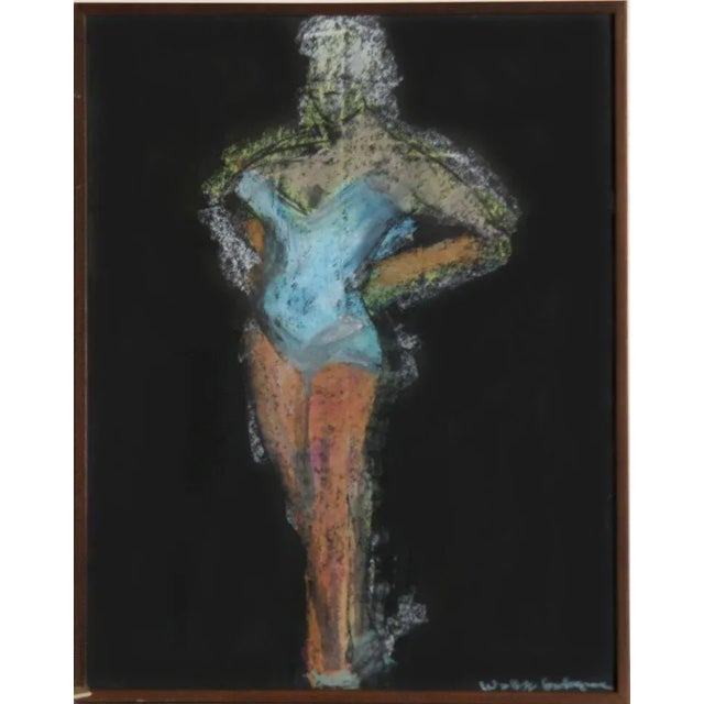 W. Gutman, "Cirker: Female Figure," Pastel Drawing For Sale