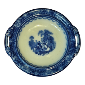 Late 19th Century Royal Dalton Watteau Pedestal Bowl