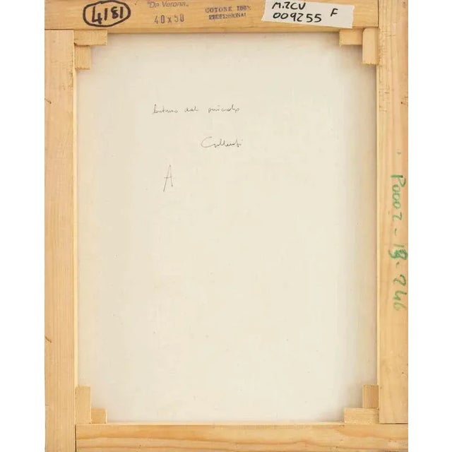 Alberto Gallerati, Far from Danger, Oil on Canvas, 1970s For Sale - Image 6 of 7