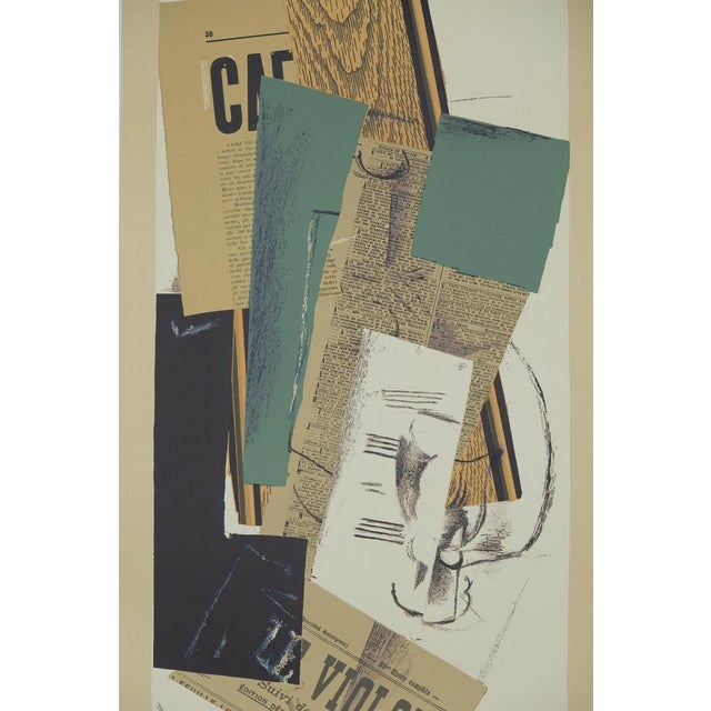 Papiers Collés Poster after Georges Braque For Sale - Image 4 of 8