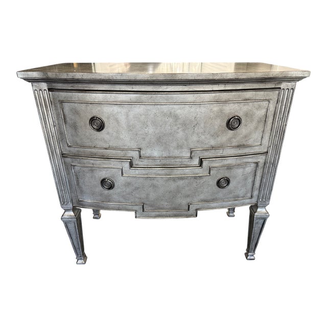 Fine Furniture Design Biltmore Collection Two Drawer Nightstand in Iron Gate For Sale