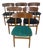 Vintage Danish Teak Dining Chairs, 1960s, Set of 6 For Sale