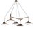 Emily Group of Five Pendant Light in Dark Bronze Semi-Matte by Daniel Becker for Moss Objects For Sale
