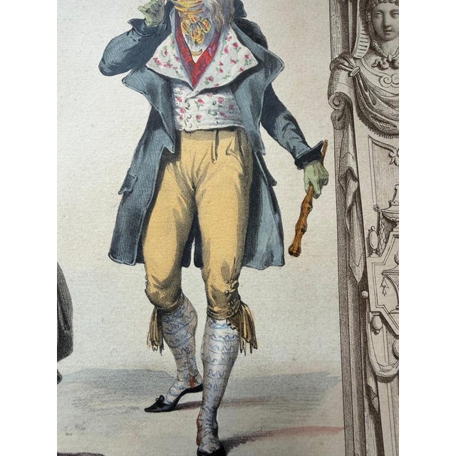 Achille Devéria, Costume, 1847, Lithograph For Sale - Image 10 of 13