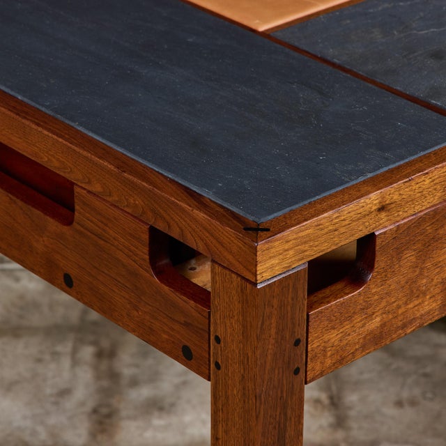 Phillip Lloyd Powell Slate Writing Desk For Sale - Image 13 of 15