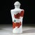 Ceramic Iron Red Porcelain Snuff Bottle With Fish Motif For Sale - Image 7 of 9