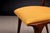 1950s Set of 2 Chairs in Rosewood & Yellow Linen Canvas, Carlo Hauner, 1950s For Sale - Image 5 of 14