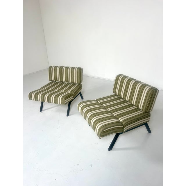Panchetto Chairs by Rito Valla for IPE, Italy, 1960s, Set of 2 For Sale - Image 3 of 7