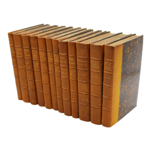 Set of 12 Frances Elliot Novels Published in Leipzig From 1872-1896