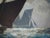 Franz Müller-Gossen, Sailboats in a Storm, 1920s, Oil on Canvas For Sale - Image 13 of 18