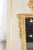 Rococo 1775 French Transition Period Painted and Gilt Trumeau Mirror with Carved Urn For Sale - Image 3 of 13