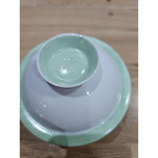 A unique piece of luxury porcelain – a two-piece butter dish (known as a butter bell) from the prestigious my china...