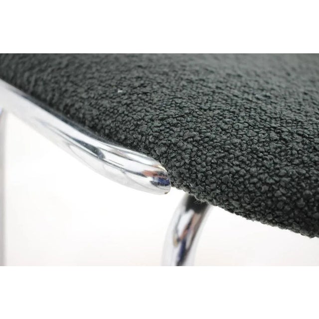 Textile Set of Tubular Armchairs, Czechoslovakia, 1970s For Sale - Image 7 of 8