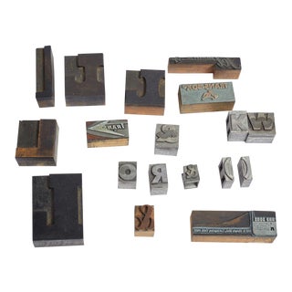 Vintage Rubber Stamp Collection For Sale