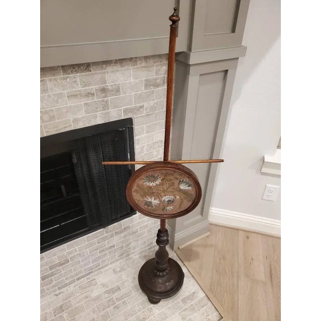 English 18th/19th Century Regency English Mahogany Fire Screen For Sale - Image 3 of 11